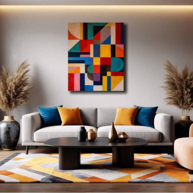 Lienzo Mosaico Vibrante (Subido por el creador)