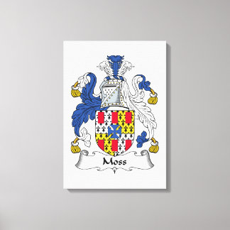 Lienzo Moss Family Crest