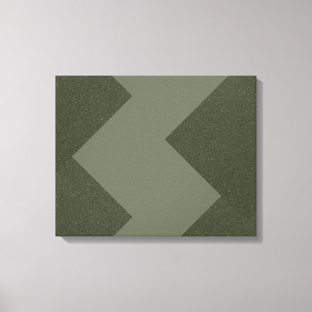 Lienzo Moss Green Modern Canvas Art (Anverso)