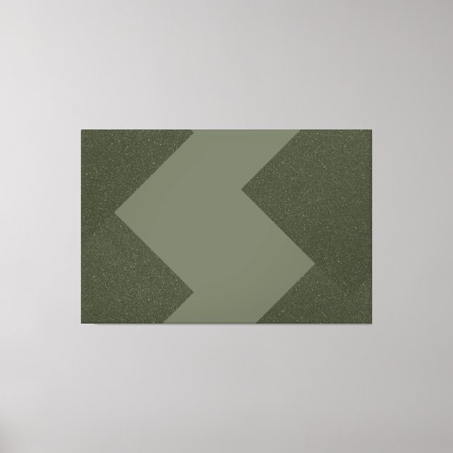 Lienzo Moss Green Modern Canvas Art (Anverso)