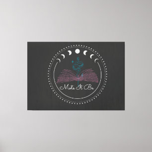 Lienzo Mote it Be Decor Rótulo