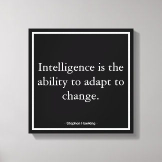 Lienzo Motivación comercial corporativa Tipografía de Haw