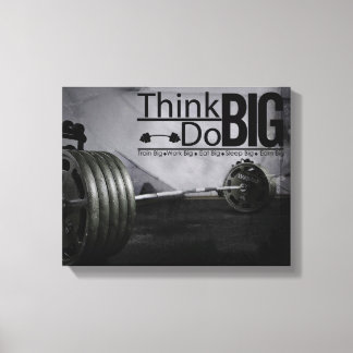 Lienzo Motivación de inspiración Citas Poster de entrenam