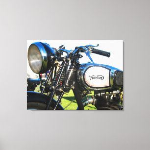 Lienzo Motocicleta 1935 del modelo 50 de Norton