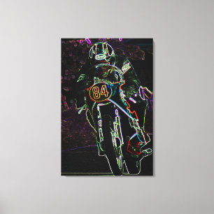 Lienzo Motocicleta 2 24x36 (60x90cm) waccn