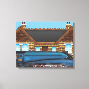 Lienzo Motor de vapor