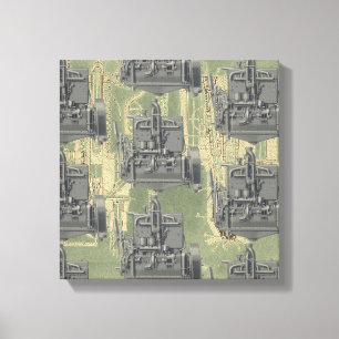 Lienzo Motor Wisconsin Milwaukee Motor Wisconsin Motor Te