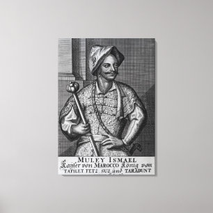 Lienzo Moulay Ismail Ibn Sharif, 1719