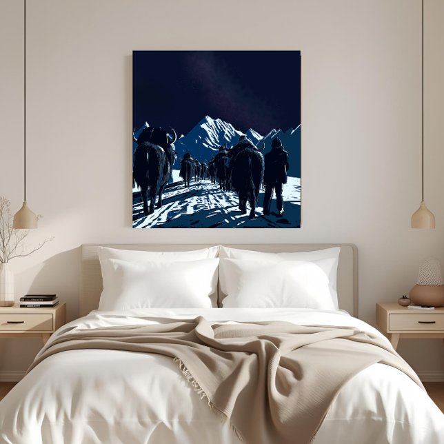 Lienzo Mount Everest Night Caravan Luxury Canvas Art (Subido por el creador)