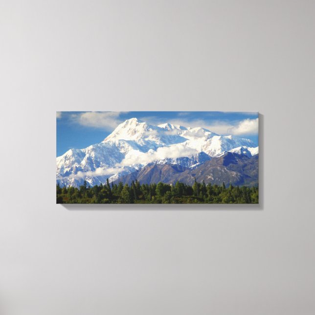 Lienzo Mount McKinley (Anverso)