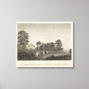 Lienzo Mount Vernon, hogar de general Washington