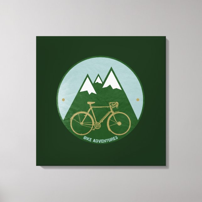 Lienzo mountain bike decor wall (Anverso)