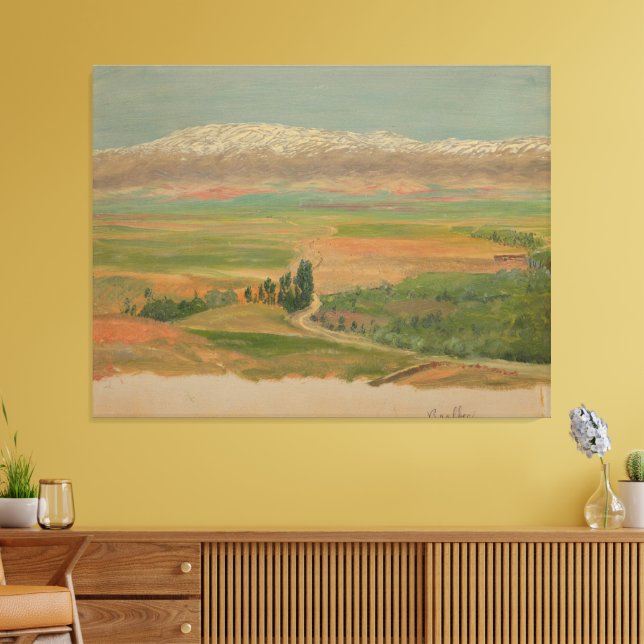 Lienzo Mountains near Baalbec (Insitu (Sala de estar))