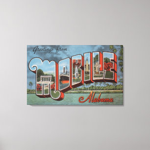 Lienzo Móvil, Alabama (escena del río)