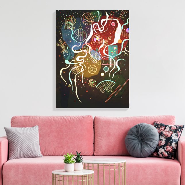 Lienzo Movimiento | Kandinsky | (Insitu (Sala de estar))