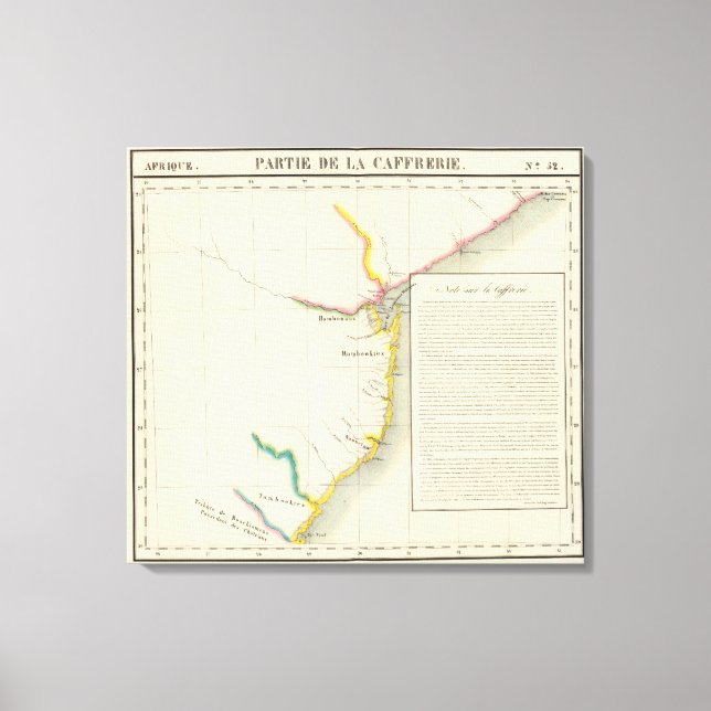 Lienzo Mozambique, Sudáfrica 52 (Anverso)