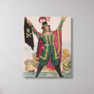 Lienzo Mr.T.P.Cooke en el papel del holandés errante