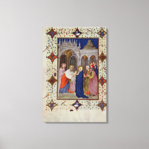 Lienzo Ms 11060-11061 horas de Notre Dame: Ningunos, el