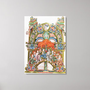 Lienzo Ms 369 f.29v Pentecost