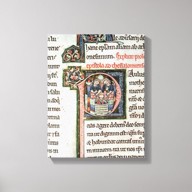 Lienzo MS 3 Fol. 291v La fuga de San Pablo de las Damas (Anverso)