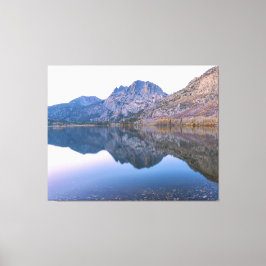 Lienzo Mt Carson y Silver Lake