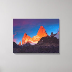 Lienzo Mt Fitz Roy Al Amanecer