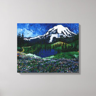 Lienzo Mt Rainier