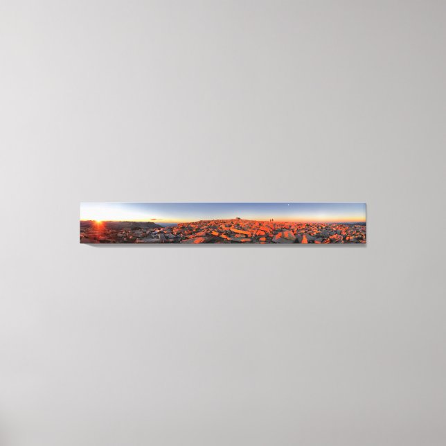 Lienzo Mt Whitney Sunset Panorama - John Muir Trail (Anverso)