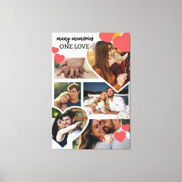 Lienzo Muchos Recuerdos Un Amor Collage Personalizado