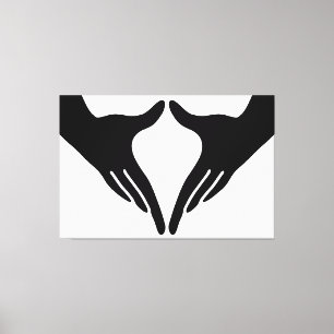 Lienzo Mudra Yoni de Yoga
