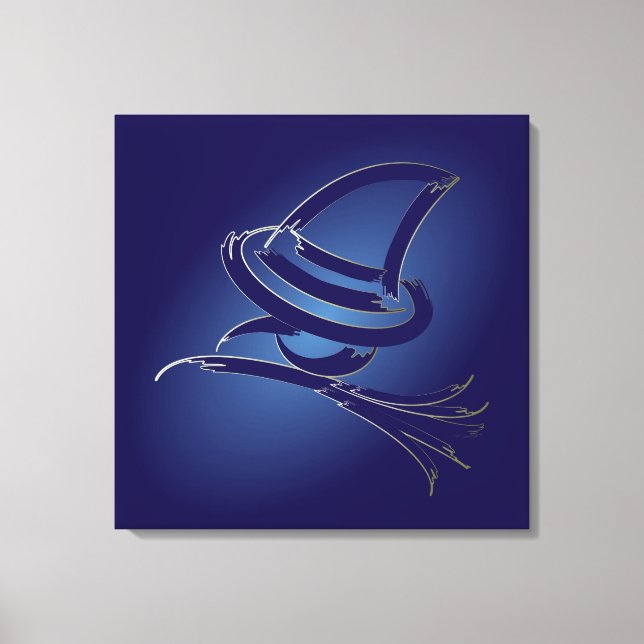 Lienzo Muerte de Halloween (Anverso)