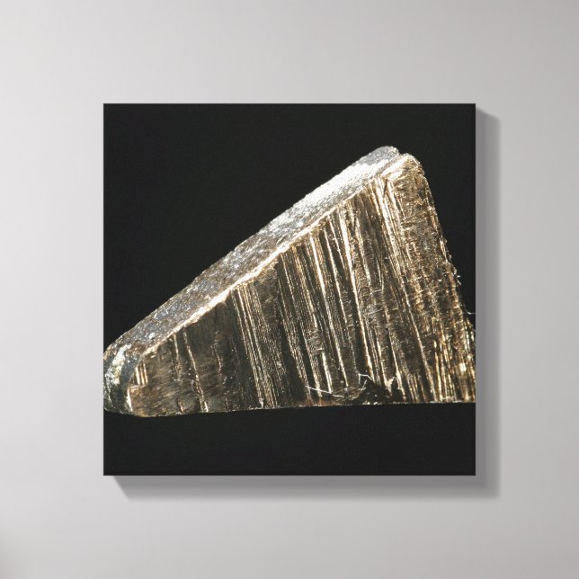 Lienzo Muestra de uranio empobrecido (Anverso)