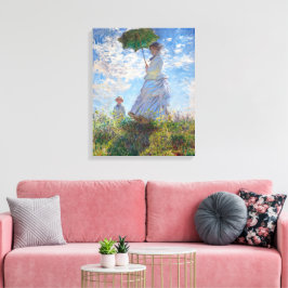 Lienzo Mujer con un Parasol | Monet |