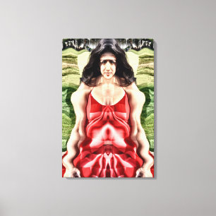 Lienzo Mujer Cubista