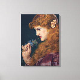 Lienzo Mujer de cabello rojo feroz (Sombra de amor) (divo