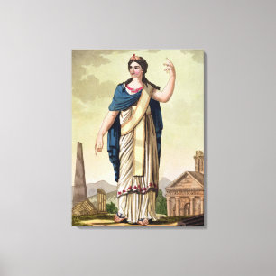 Lienzo Mujer del Patrician, no. 26 de "Roma antigua",