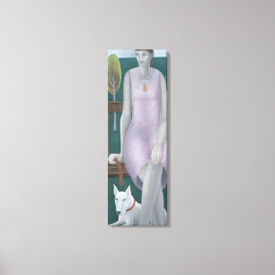 Lienzo Mujer en el parque 2006