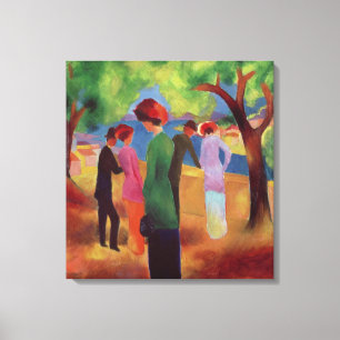 Lienzo Mujer en una chaqueta verde, 1913