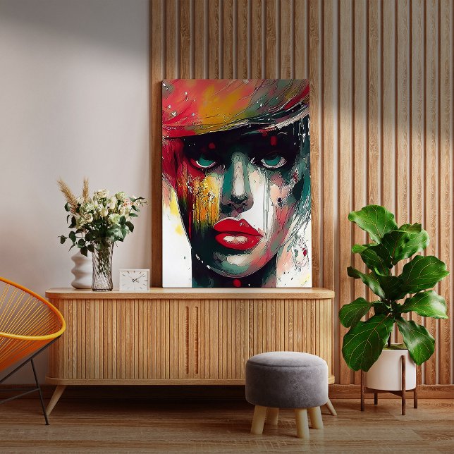 Lienzo Mujer hermosa (Subido por el creador)