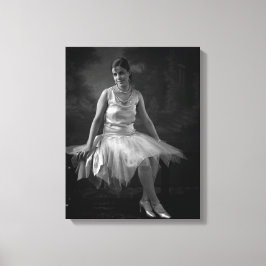 Lienzo Mujer negra de los años 30