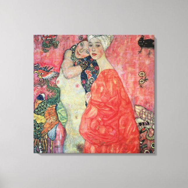 Lienzo Mujeres amigas, 1916-17 (Anverso)