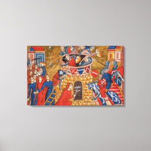 Lienzo Mujeres de Scythian que sitian a sus enemigos