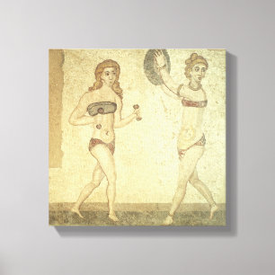 Lienzo Mujeres en los 'bikinis