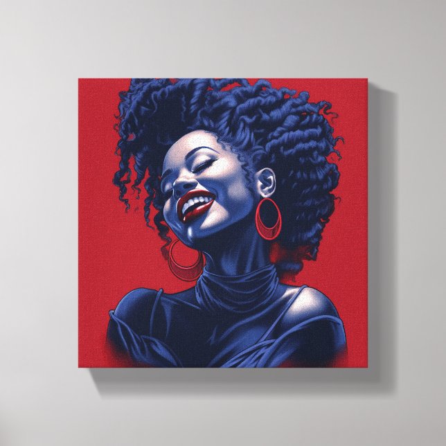 LIENZO MUJERES NEGRAS JOY (Anverso)