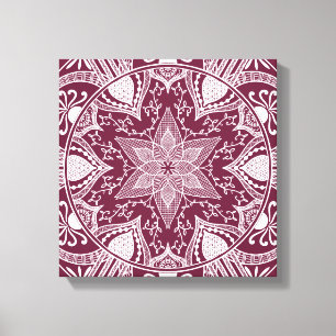 Lienzo Mulberry Mandala