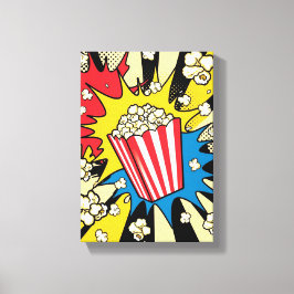 Lienzo Munchies de la noche de la película