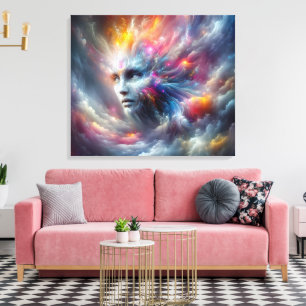 Lienzo Mundo de Fantasía