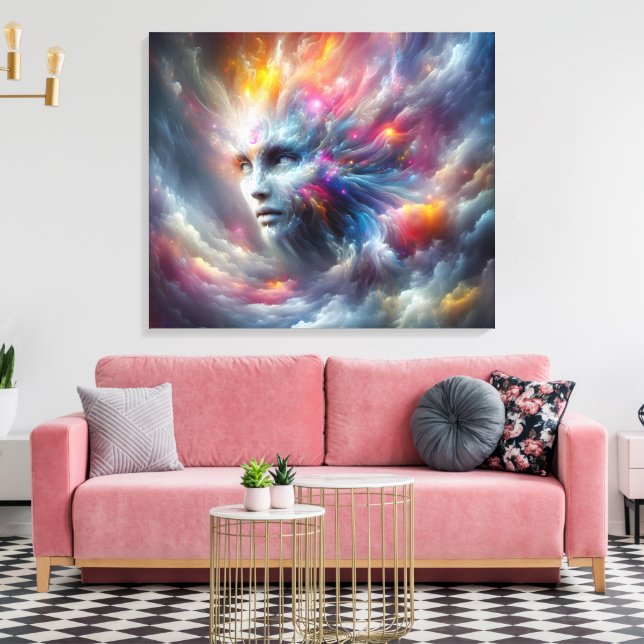 Lienzo Mundo de Fantasía (Insitu (Sala de estar))