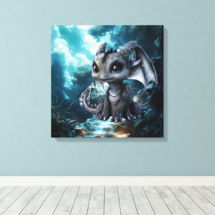 Lienzo Mundo Dragón