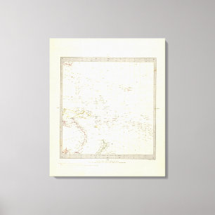 Lienzo Mundo, proj gnomonic III Polinesia